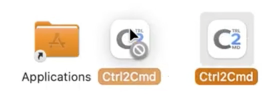 Drag Ctrl2Cmd into Applications